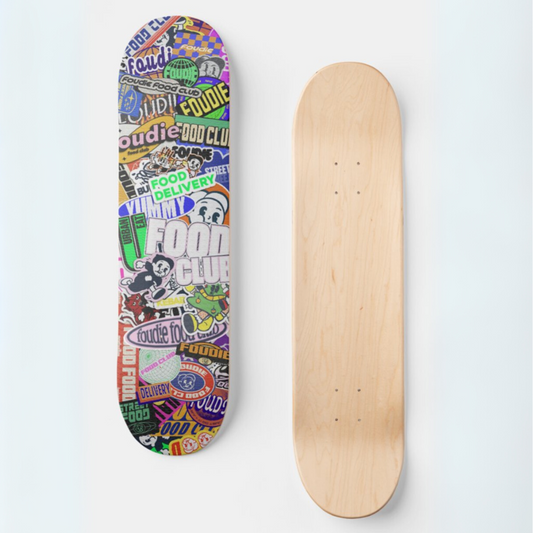 Planche de Skate Foudie Food Club