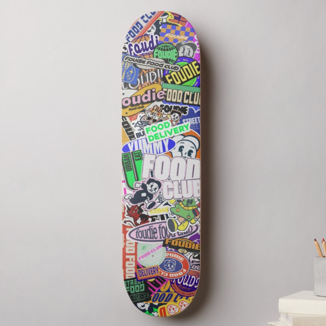 Planche de Skate Foudie Food Club
