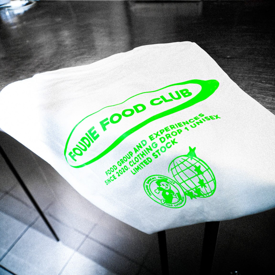 Tee-shirt Foudie Food Club 90' Drop 1